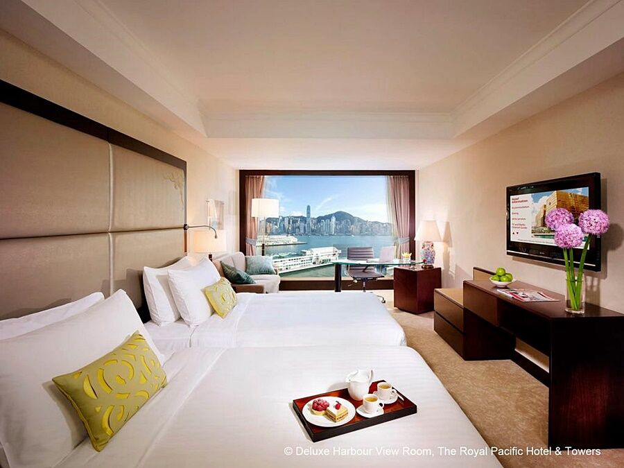 The Royal Pacific Hotel & Towers Гонконг Экстерьер фото
